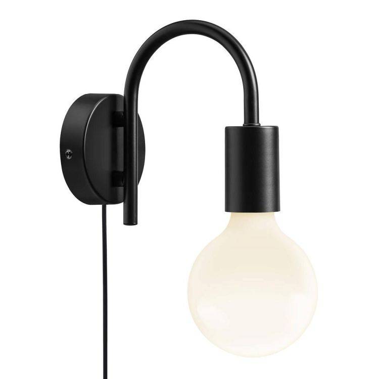 Nordlux Paco Wall Light Black - Comet Lighting