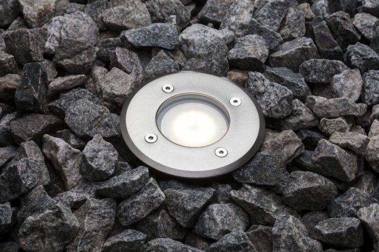 Nordlux Pato Outdoor Ground Light Round Stainless steel - Comet Lighting