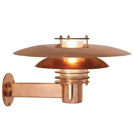 Nordlux Phoenix Outdoor Wall Light Copper - Comet Lighting