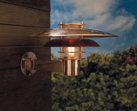 Nordlux Phoenix Outdoor Wall Light Copper - Comet Lighting