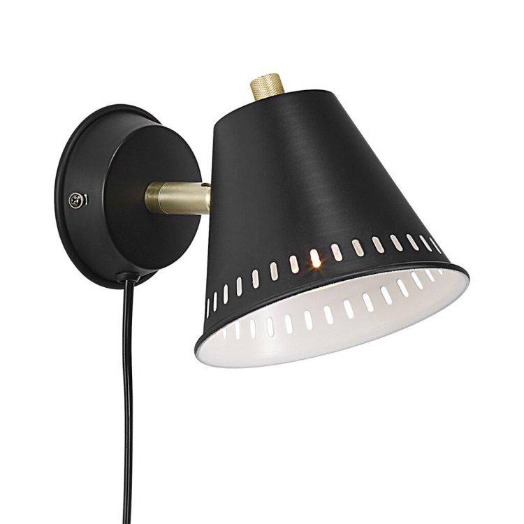 Nordlux Pine Wall Light Black - Comet Lighting