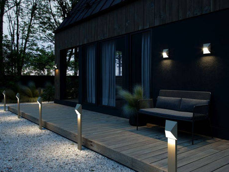 Nordlux Pontio 15 Wall light Sanded - Comet Lighting