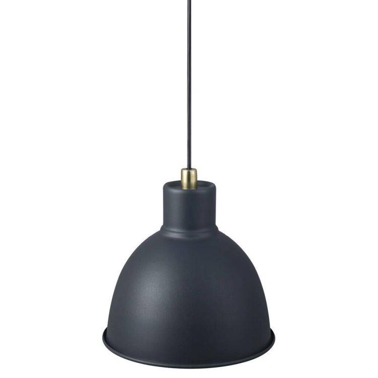 Nordlux Pop Rough Pendant Ceiling Light Gray - Comet Lighting