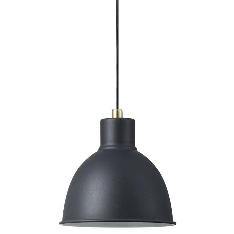 Nordlux Pop Rough Pendant Ceiling Light Gray - Comet Lighting