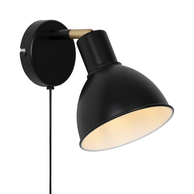 Nordlux Pop Wall light Matt black - Comet Lighting
