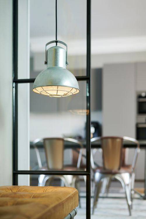 Nordlux Porter 21 Pendant Galvanized - Comet Lighting