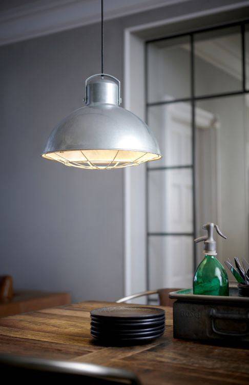 Nordlux Porter 40 Pendant Galvanized - Comet Lighting