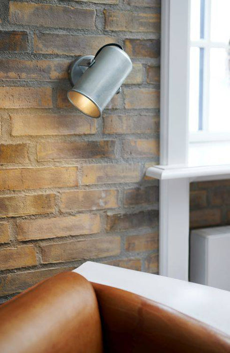 Nordlux Porter Wall light Galvanized - Comet Lighting
