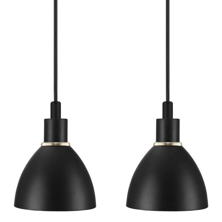 Nordlux Ray 2-Kit Pendant Ceiling Light Black - Comet Lighting