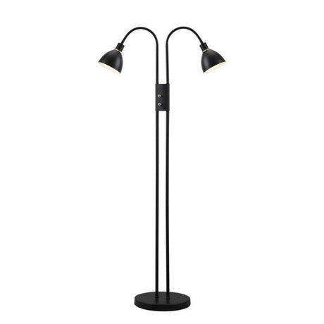 Nordlux Ray Dimmable Floor Lamp Black - Comet Lighting