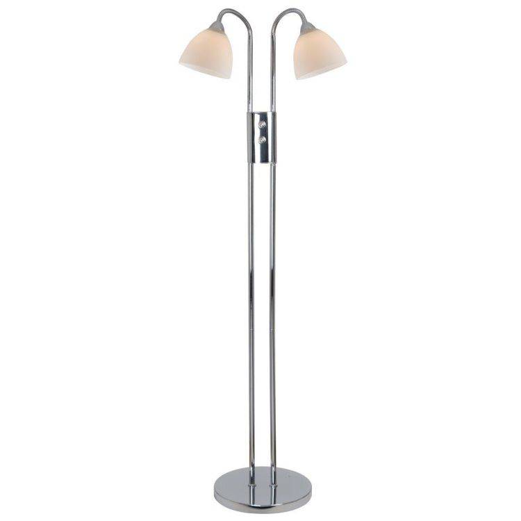 Nordlux Ray Dimmable Floor Lamp Chrome - Comet Lighting