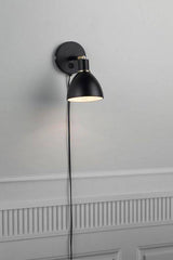 Nordlux Ray Wall Light Black - Comet Lighting