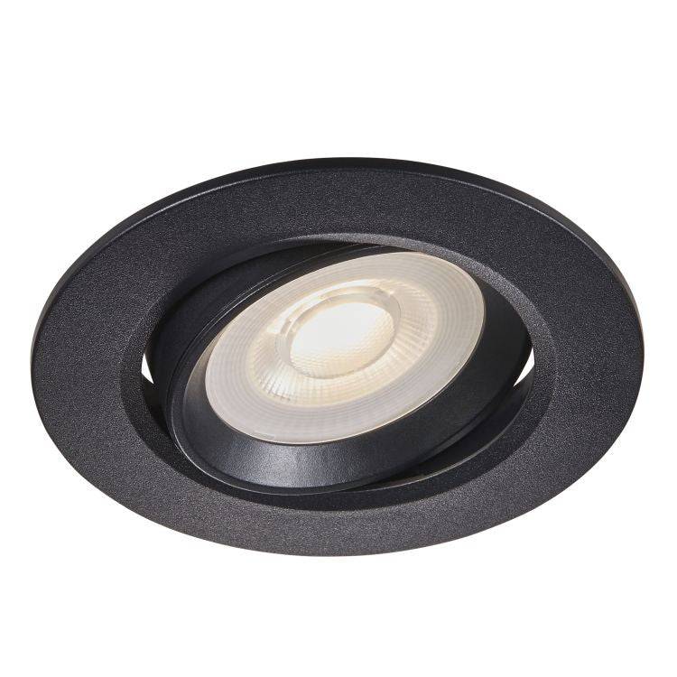 Nordlux Roar Downlight Black - Comet Lighting