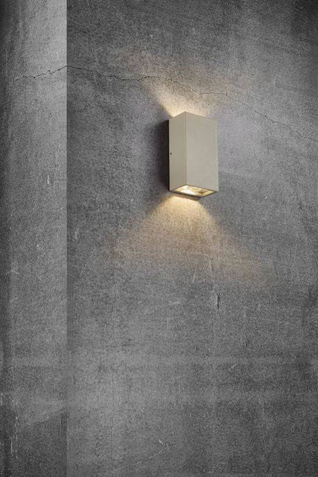 Nordlux Rold Flat Wall light Sanded - Comet Lighting