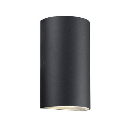 Nordlux Rold Outdoor Wall Light Round Black - Comet Lighting