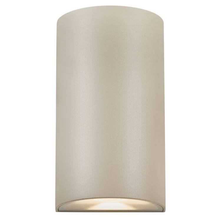 Nordlux Rold Round Wall light Sanded - Comet Lighting