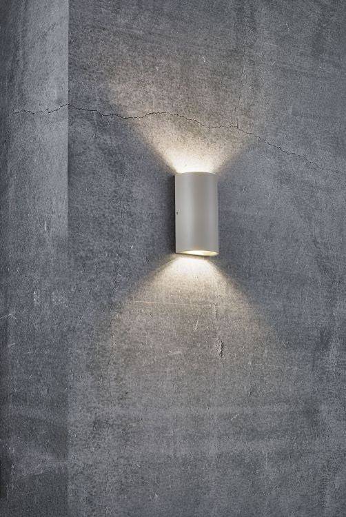 Nordlux Rold Round Wall light Sanded - Comet Lighting