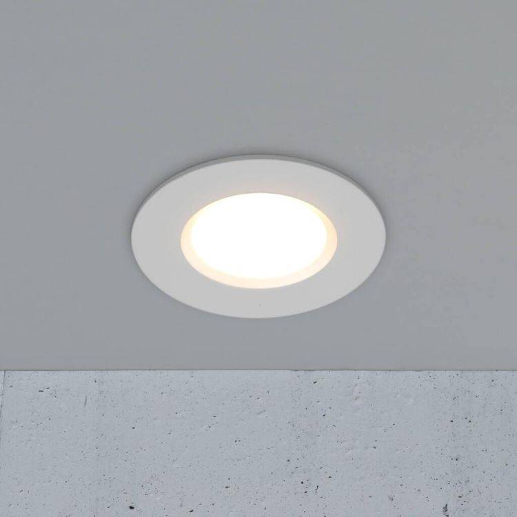 Nordlux Siege Downlight White - Comet Lighting