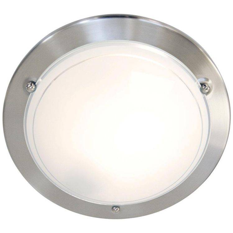 Nordlux Spinner Ceiling Light Brushed steel - Comet Lighting