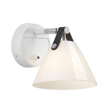 Nordlux Strap Wall Light White - Comet Lighting