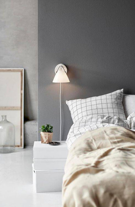 Nordlux Strap Wall Light White - Comet Lighting