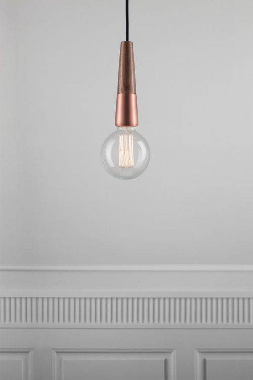 Nordlux Stripped Ceiling Light Copper - Comet Lighting