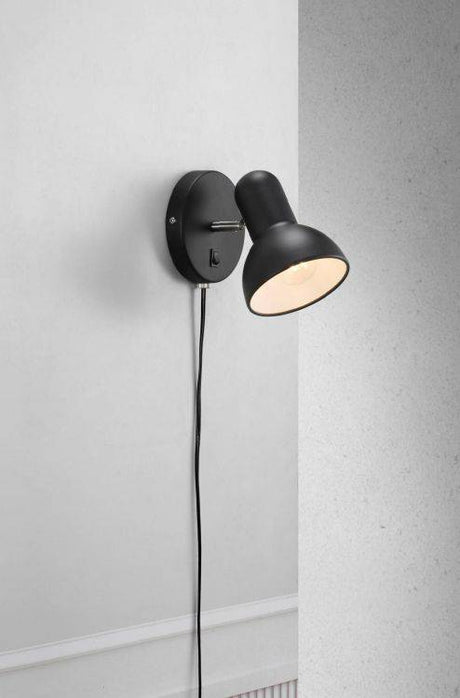 Nordlux Texas Wall Light Black - Comet Lighting
