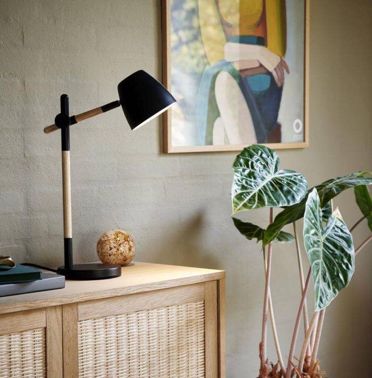 Nordlux Theo Table Lamp Black - Comet Lighting