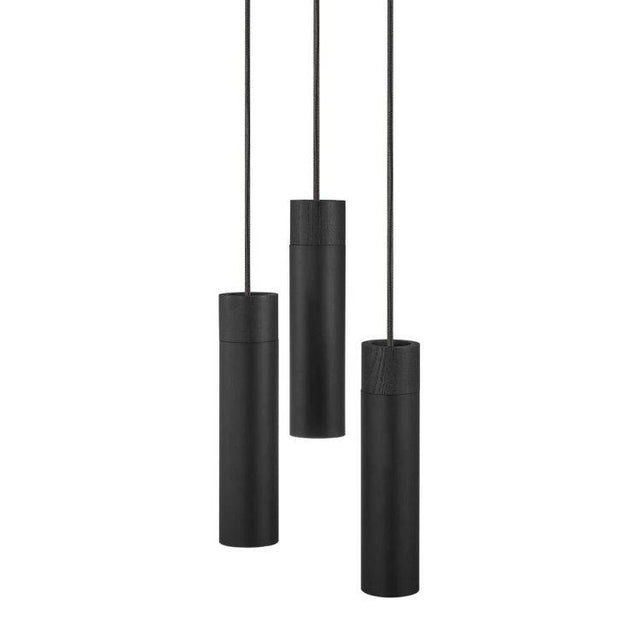 Nordlux Tilo - 3 Pendant Ceiling Light Black - Comet Lighting