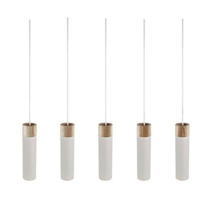 Nordlux Tilo - 5 Pendant Ceiling Light Gray - Comet Lighting