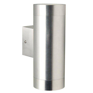 Nordlux Tin Maxi Outdoor Wall 2-Light Aluminium - Comet Lighting