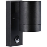 Nordlux Tin Maxi Sensor Outdoor Wall Light Black - Comet Lighting