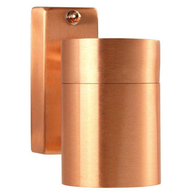 Nordlux Tin Outdoor Wall Light Copper - Comet Lighting