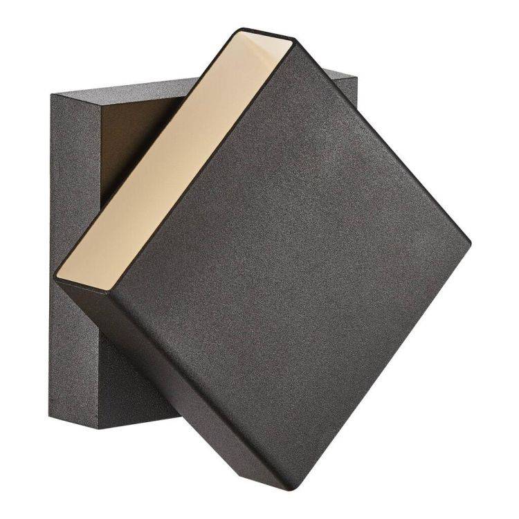 Nordlux Turn Outdoor Wall Light Black - Comet Lighting