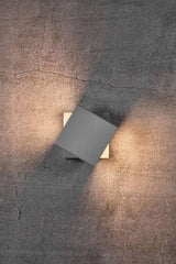 Nordlux Turn Outdoor Wall Light White - Comet Lighting