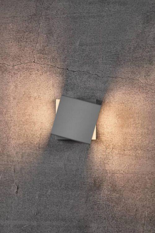 Nordlux Turn Outdoor Wall Light White - Comet Lighting