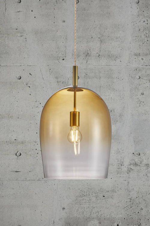 Nordlux Uma 30 Pendant Ceiling Light Amber - Comet Lighting