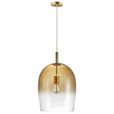 Nordlux Uma 30 Pendant Ceiling Light Amber - Comet Lighting