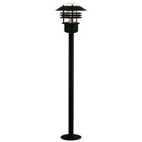 Nordlux Vejers Outdoor Pillar Black - Comet Lighting