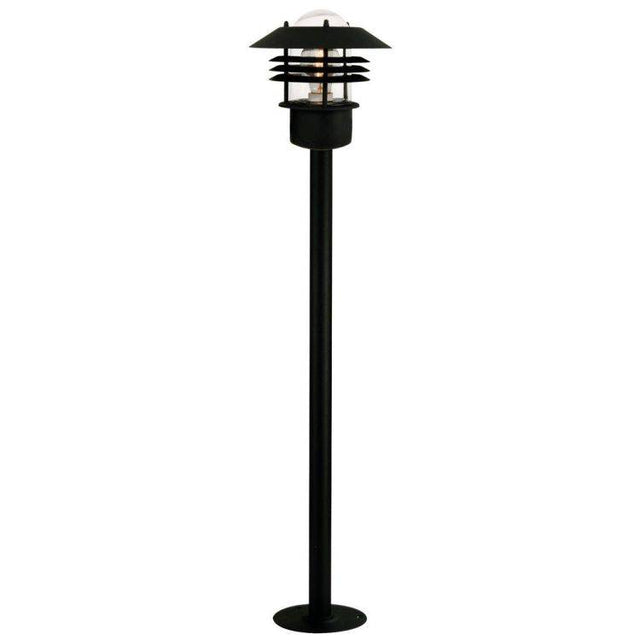 Nordlux Vejers Outdoor Pillar Black - Comet Lighting