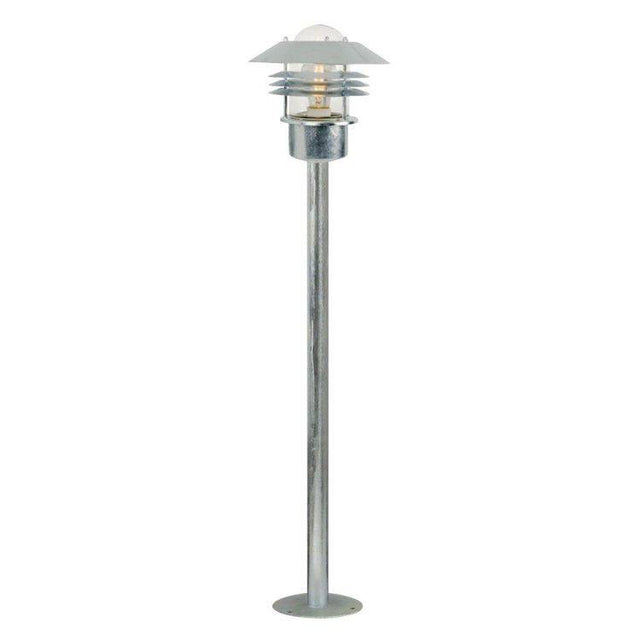 Nordlux Vejers Outdoor Pillar Galvanized - Comet Lighting