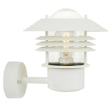 Nordlux Vejers Outdoor Wall Light Up White - Comet Lighting