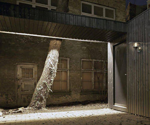 Nordlux VenÃƒÂ¸ Outdoor Wall Light Galvanized - Comet Lighting