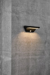 Agena Solar | Wall light | Black - Comet Lighting