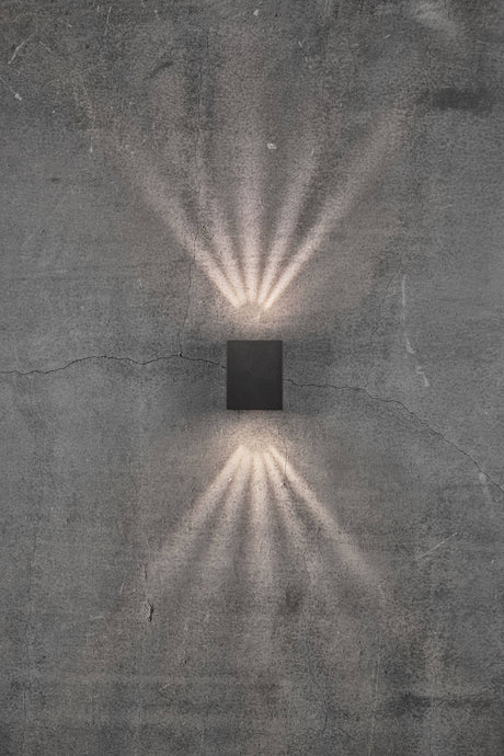 Canto Kubi 2 | Wall light | Seaside black - Comet Lighting