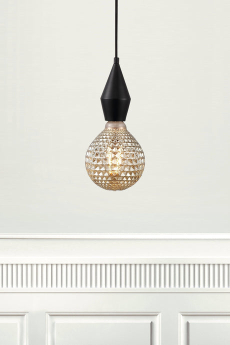 Deco E27 | G125 Avra | 2200 Kelvin | 200 Lumen | Light Bulb | Smoked - Comet Lighting