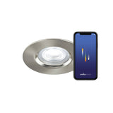 Don Smart | Colour | Downlight | Brushed Nickel - Comet Lighting