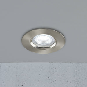 Don Smart | Colour | Downlight | Brushed Nickel - Comet Lighting