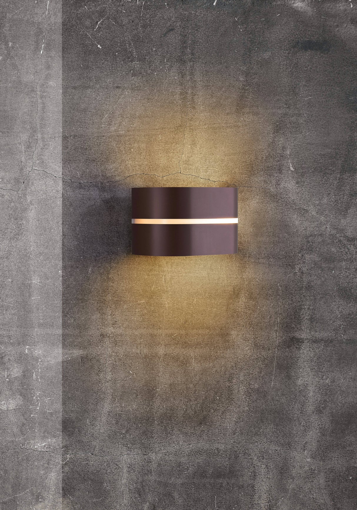 Sibelis | Wall light | Brown metallic - Comet Lighting