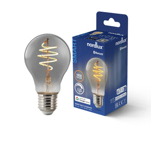 Smart E27 | A60 | 1800 Kelvin | 100 Lumen | Light Bulb | Smoked - Comet Lighting